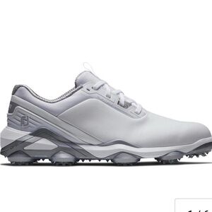 FootJoy Men's Golf Athletic Shoes - White and Silver Size 11 1/2 wide-new in box